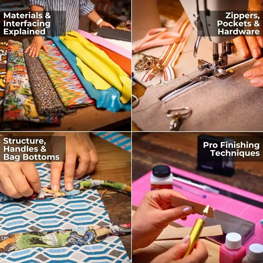 Bag Sewing Fundamentals Course